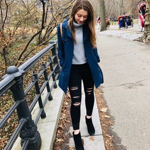 Abercrombie black skinny jeans